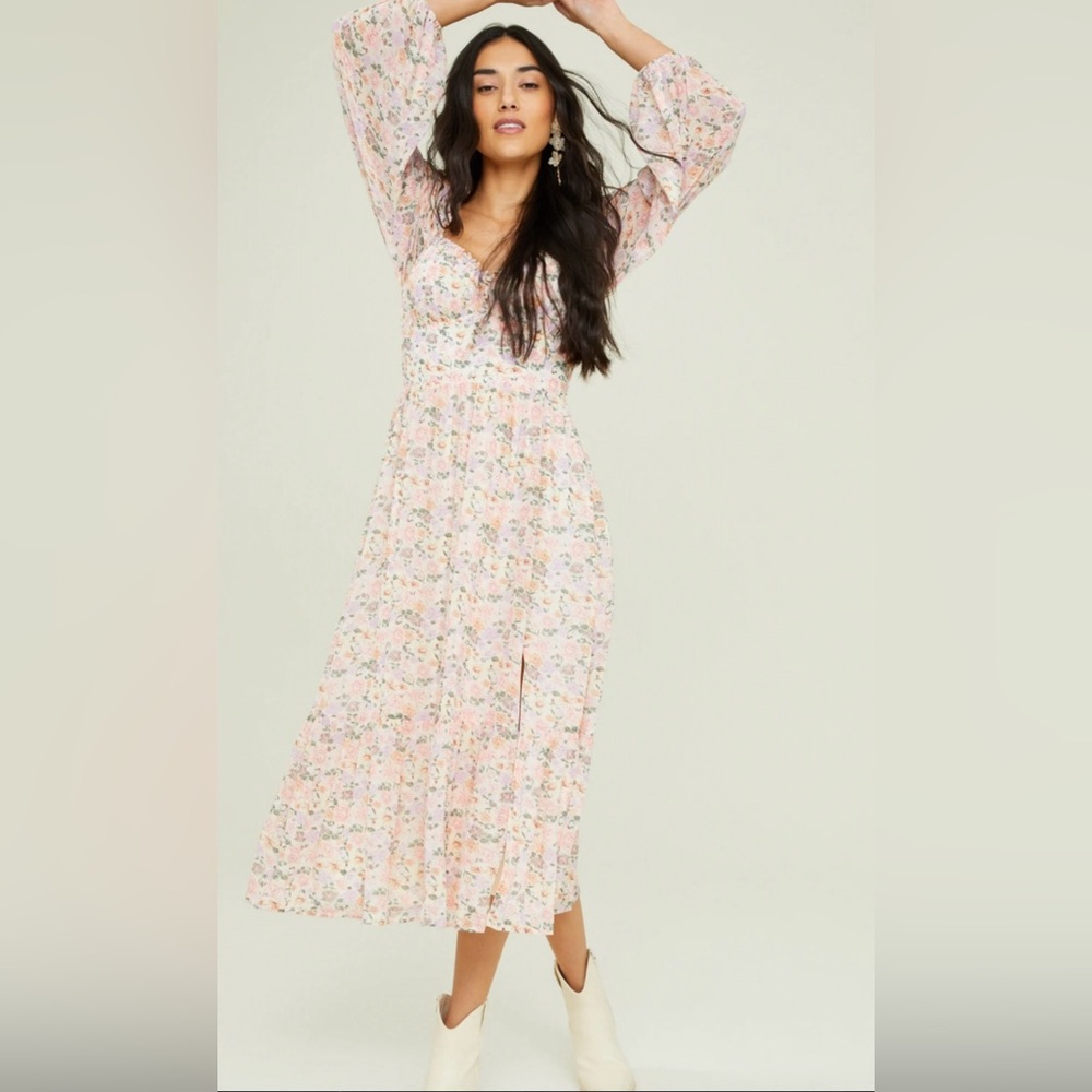 Logan Floral Maxi Dress